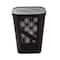 Mind Reader 60L Perforated Plastic Laundry Hamper with Lid
